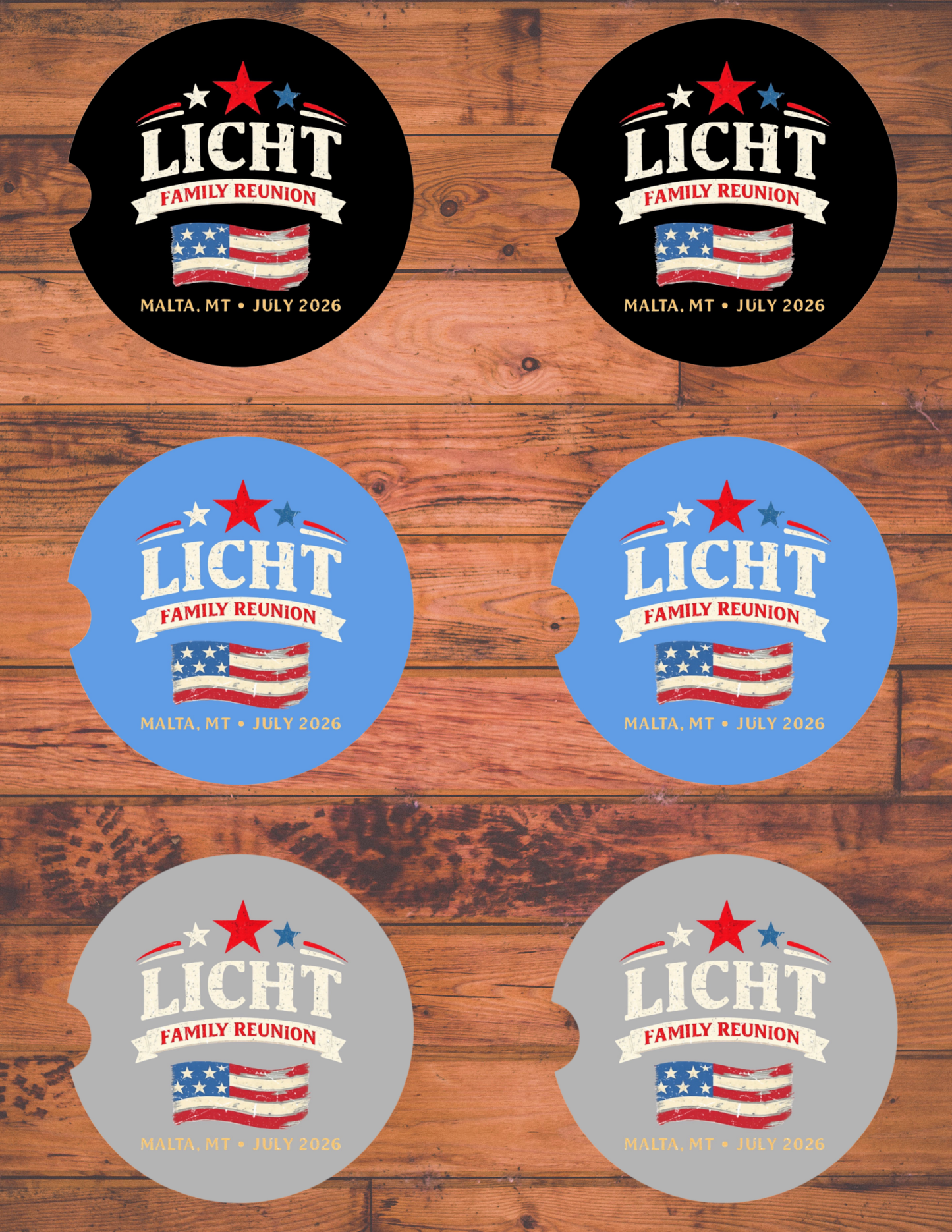 LICHT FAMILY REUNION - CAR COASTERS