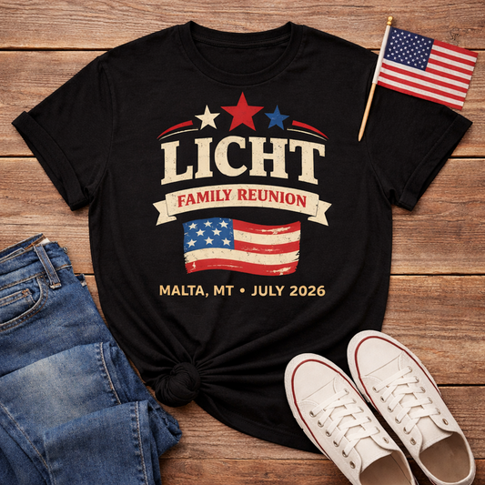 LICHT FAMILY REUNION - ADULT TEE