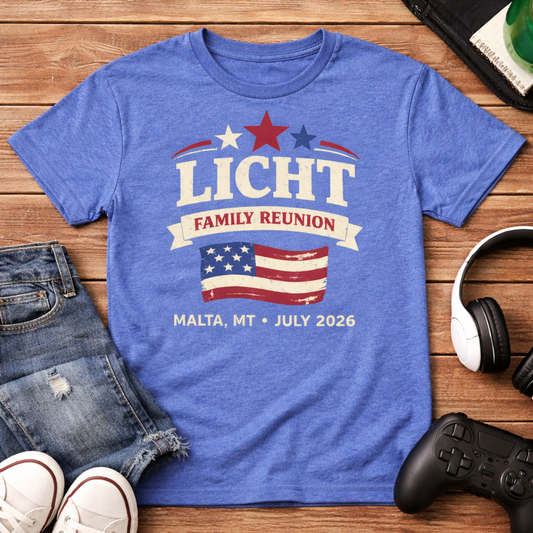 LICHT FAMILY REUNION - YOUTH TEE
