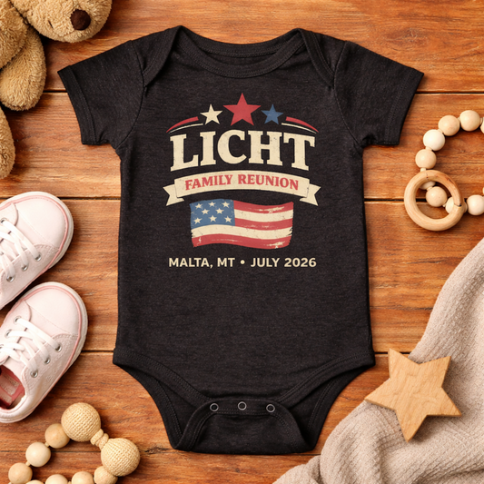 LICHT FAMILY REUNION - INFANT ONE PIECE