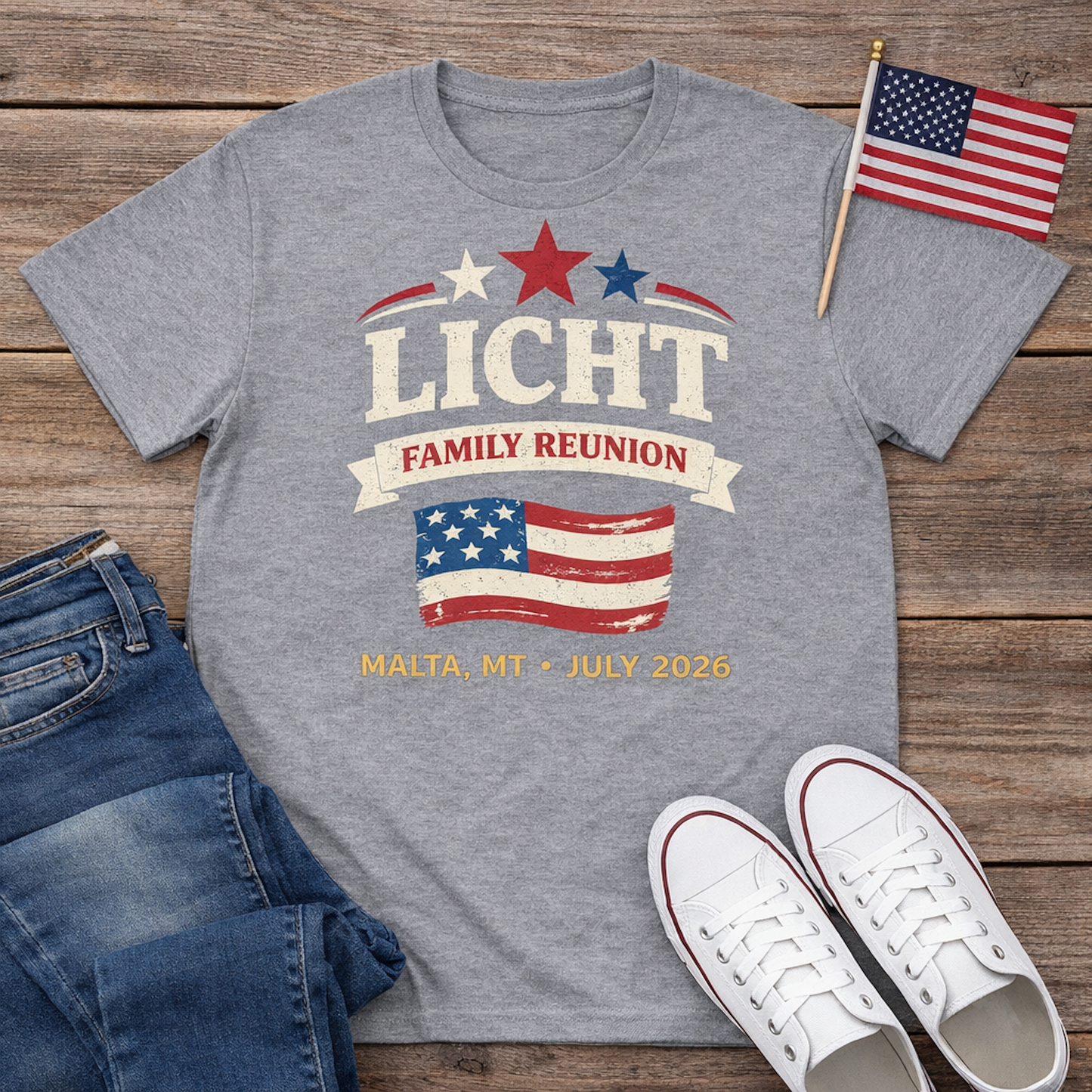 LICHT FAMILY REUNION - ADULT TEE