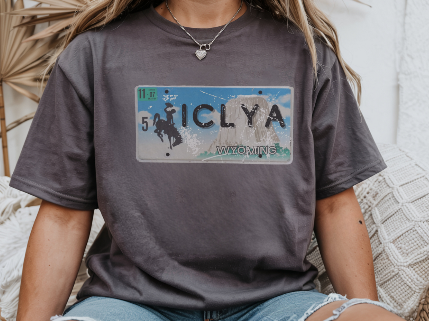 Vintage State License Plate Tee