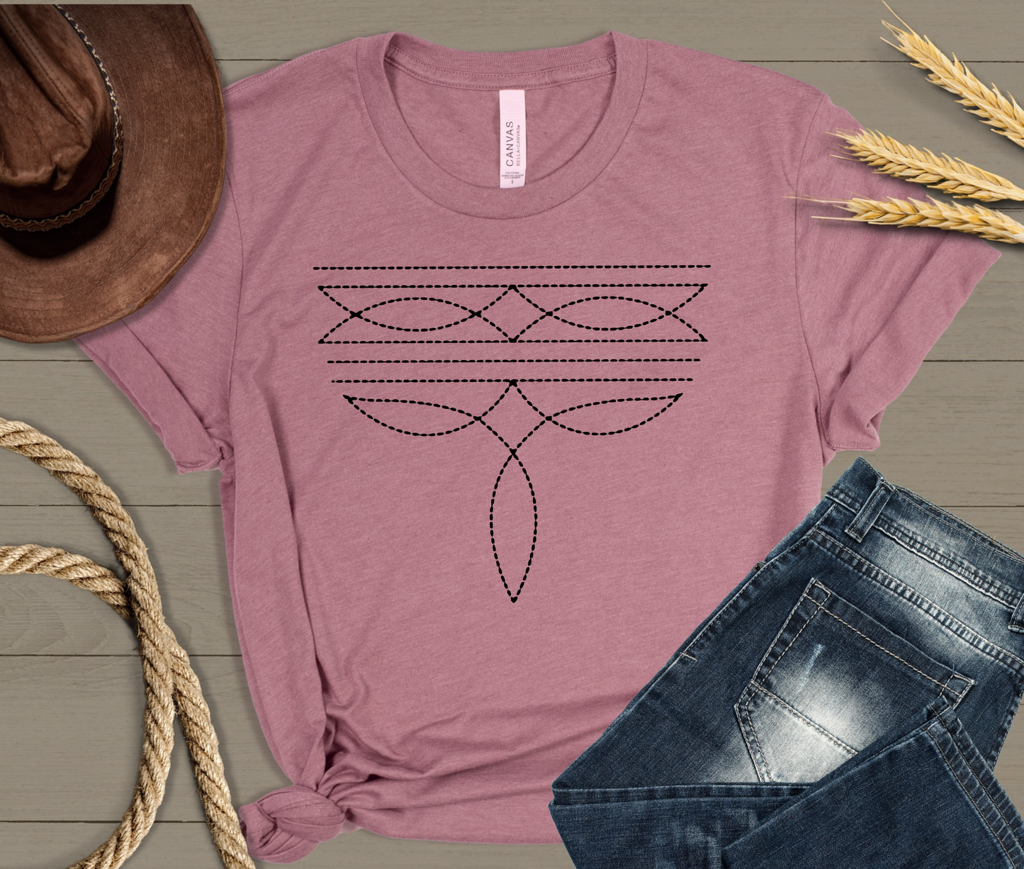 Western Boot Stitch